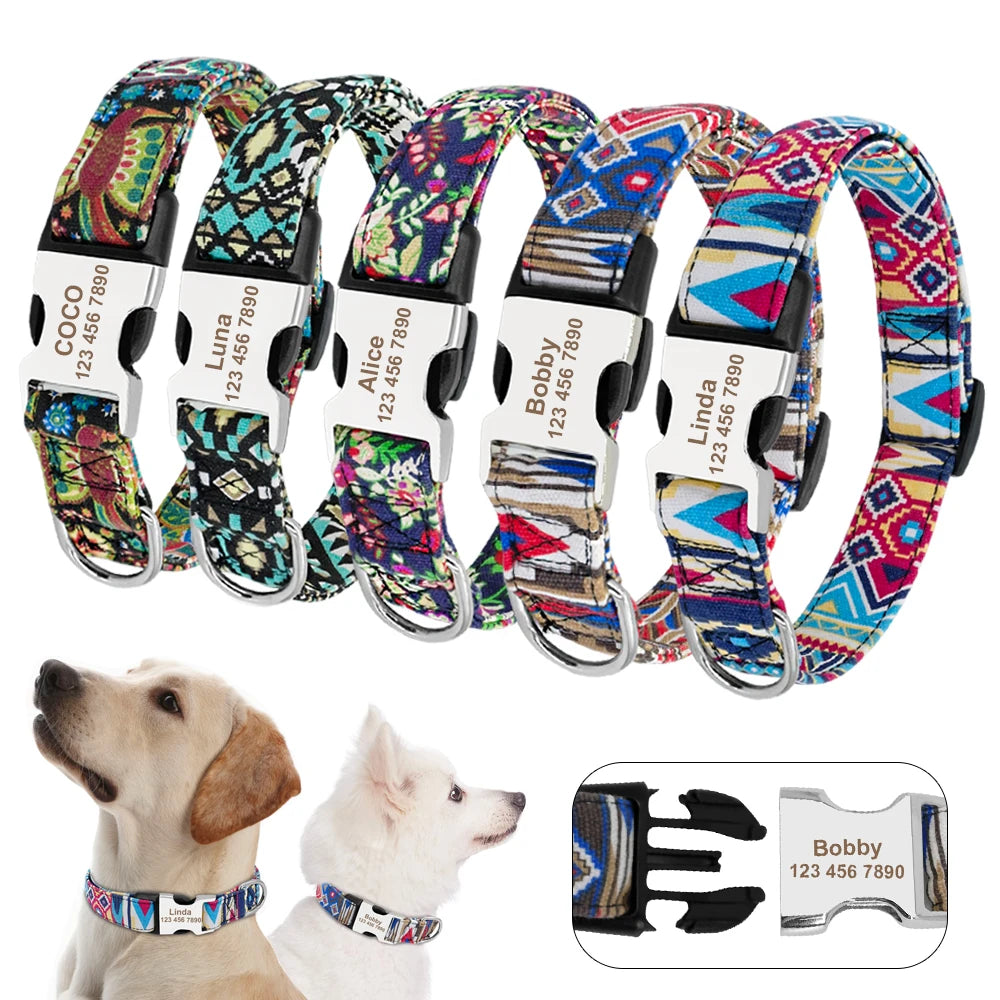 Custom Engraved Dog Collar