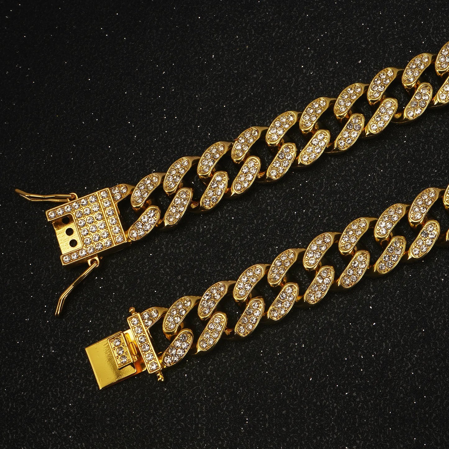 Dog Chain Diamond Collar